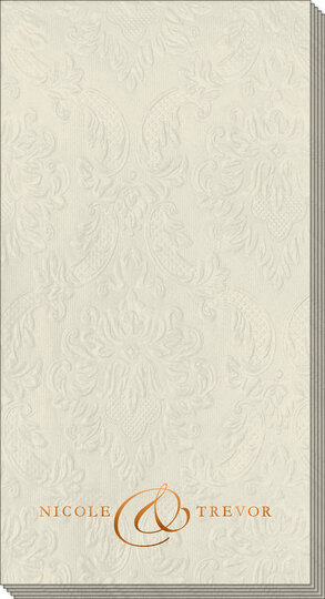 Elegant Ampersand Carte Guest Towels